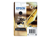 Cartucho de tinta preto original Epson T1681 (16XXL) - C13T16814012
